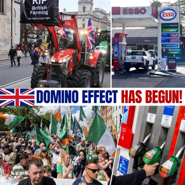  UK on the Edge – Farmers and Truckers Unite in Nationwide Blockade Threat as Diesel Soars Past £2 Per Litre