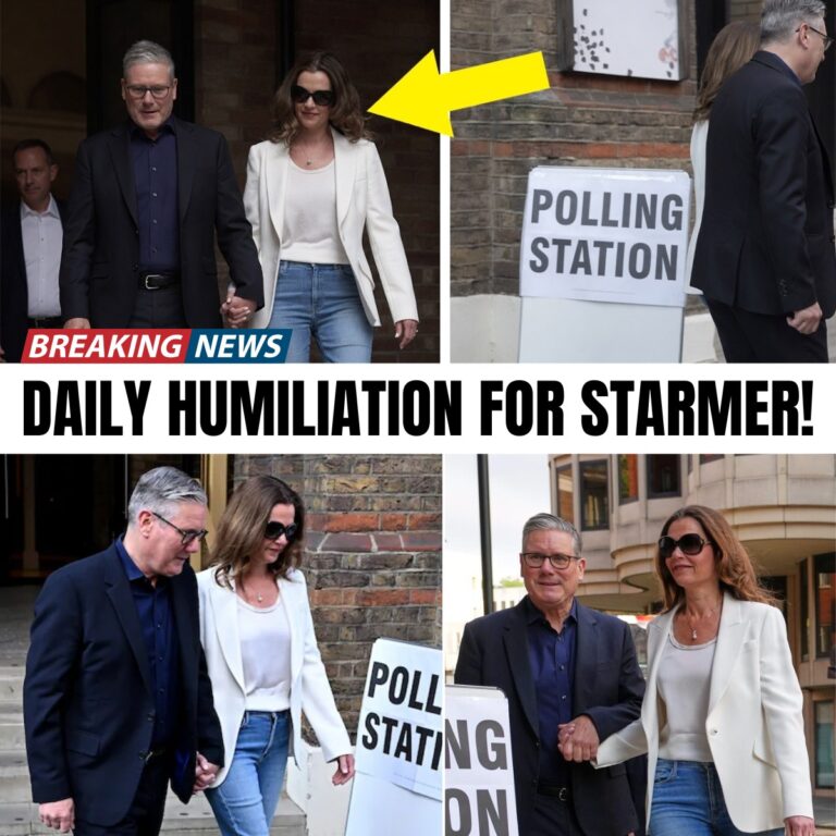 An awkward election day moment involving Keir Starmer is spreading rapidly online after cameras captured his arrival at a polling station under intense media attention