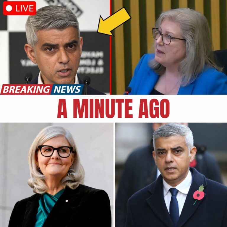 SUSAN HALL JUST EXPOSED SADIQ KHAN LIVE ON AIR — AND LONDONERS NOTICED