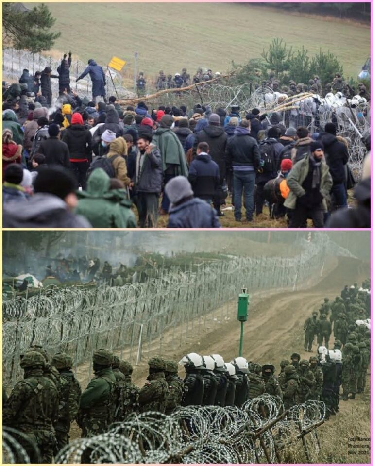 Musl!ms Tried To MASS MIGRANT Into Poland, Then Get REJECTED at The Border