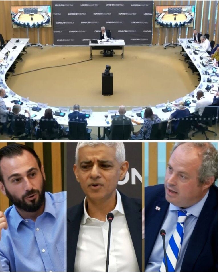A jaw-dropping showdown just rocked City Hall!  Sadiq Khan faced brutal accusations of “extreme hypocrisy” after being confronted with a shocking reality: while punishing Londoners with strict green rules, he reportedly clocked nearly 100,000 air miles in a year!