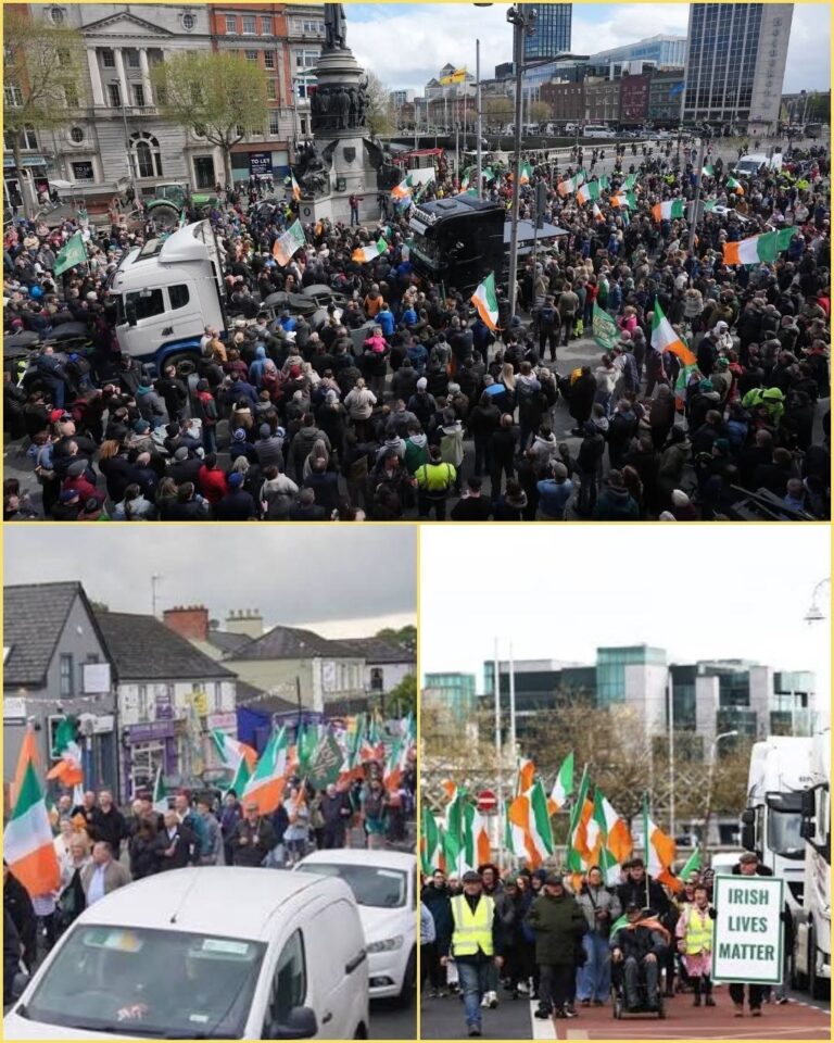 IRELAND IN TOTAL SHUTDOWN – 200,000 PEOPLE MARCH ON PARLIAMENT AS GOVERNMENT COLLAPSE FEARS GROW  Ireland is entering one of the most intense moments in its modern history.