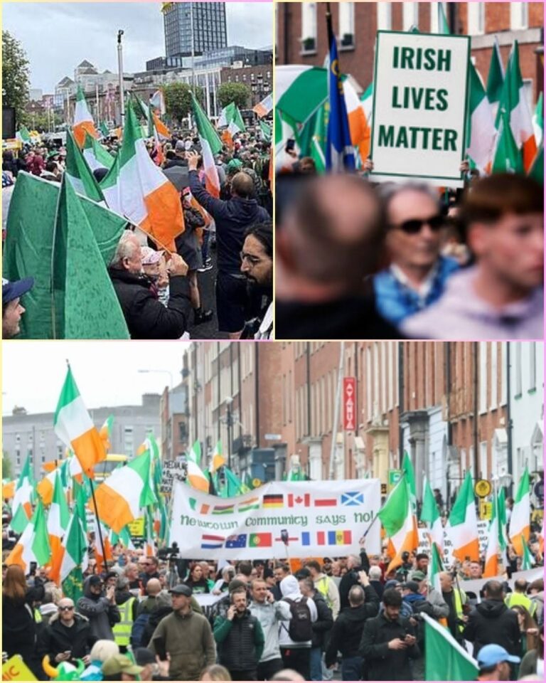 IRELAND IN TOTAL SHUTDOWN – 200,000 PEOPLE MARCH ON PARLIAMENT AS GOVERNMENT COLLAPSE FEARS GROW  Ireland is entering one of the most intense moments in its modern history.