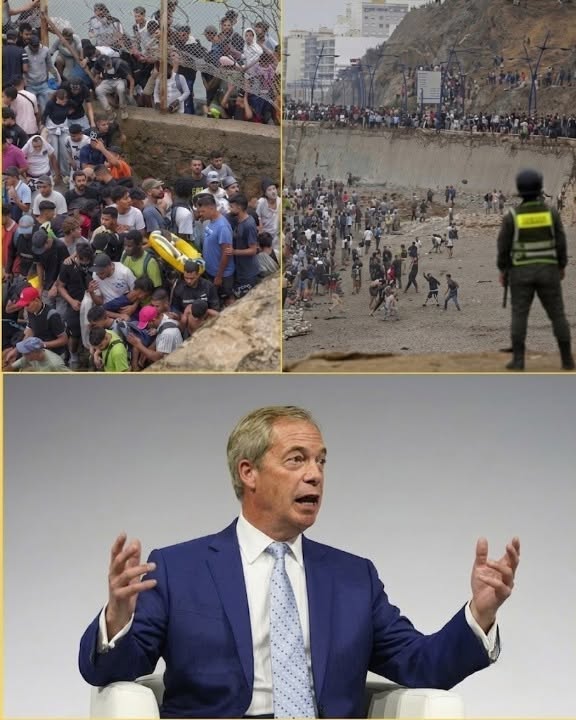 A Viral footage from Spain has reignited Britain’s heatedmigration debate, with Nigel Farage warning that Europe’s border pressures could have consequences for the UK.