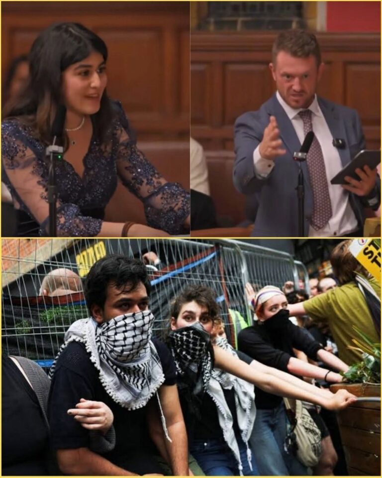 CHAOS AT OXFORD: THE DEBATE THAT BROKE THE INTERNET! A highly explosive showdown just happened at the Oxford Union! Tommy Robinson faced off against a fierce opposition in a heavily guarded room while protesters raged outside. When challenged, Robinson used the massive crowd’s anger to drop a jaw-dropping response! But when the opposition threw a TRICK question to corner him… his brutal comeback was.