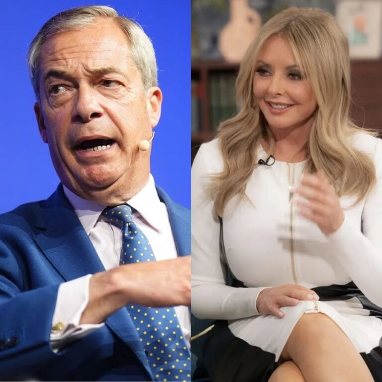 Carol Vorderman and Nigel Farage Spark Fresh Political Debate