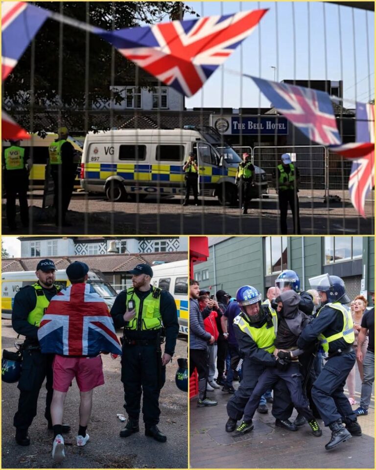 “WARNING: Britain’s immigration debate is becoming increasingly volatile on the streets. What unfolded in Glasgow over the weekend went far beyond a routine protest. Tense confrontations erupted as anti-immigration demonstrators, counter-protesters, and police became caught in a rapidly escalating situation. Video from the scene shows angry exchanges, attempted charges toward rival groups, and officers rushing to form defensive lines to prevent further violence. Separate footage also captured a delivery driver being confronted by members of the public, drawing widespread attention online. As frustration over immigration continues to grow alongside concerns about public order, many are asking whether these incidents are isolated—or part of a much larger national trend.”