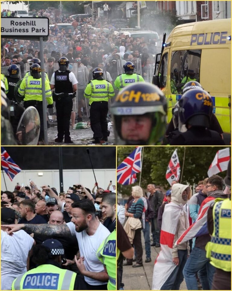 “WARNING: Britain’s immigration debate is becoming increasingly volatile on the streets. What unfolded in Glasgow over the weekend went far beyond a routine protest. Tense confrontations erupted as anti-immigration demonstrators, counter-protesters, and police became caught in a rapidly escalating situation. Video from the scene shows angry exchanges, attempted charges toward rival groups, and officers rushing to form defensive lines to prevent further violence. Separate footage also captured a delivery driver being confronted by members of the public, drawing widespread attention online. As frustration over immigration continues to grow alongside concerns about public order, many are asking whether these incidents are isolated—or part of a much larger national trend.”