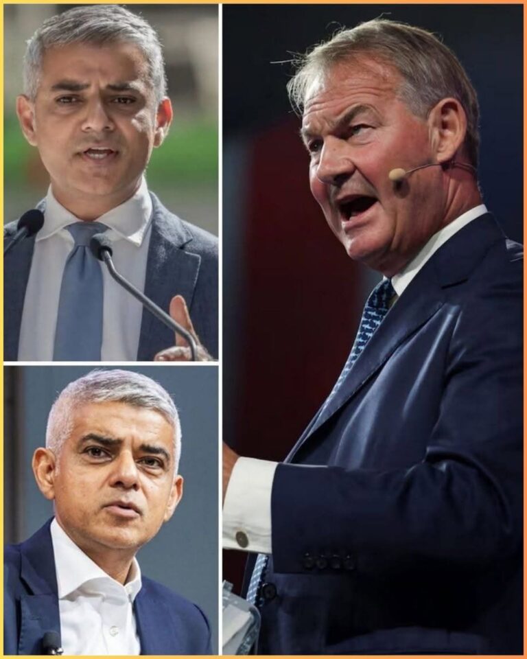 “Shut your filthy mouth. Don’t you ever talk about my homeland.” Rupert Lowe has sent British media into shock after a heated on-air confrontation with Sadiq Khan. What initially appeared to be a routine public discussion in London quickly escalated into one of the most controversial television moments in recent weeks. The situation reportedly erupted when Sadiq Khan, during a debate on regional development and the growing divide between London and the rest of England, made comments that many viewers interpreted as dismissive toward communities outside the capital. “We cannot keep pouring resources into regions that are living in the past instead of looking toward the future,” he was reportedly heard saying. “Places like the traditional shires will eventually have to accept that their era has changed.” The atmosphere in the studio immediately turned tense. Rupert Lowe — a prominent Reform UK figure and businessman who has long spoken about his pride in England’s working communities outside London — paused for a few seconds before responding in a cold but furious tone: “Shut your filthy mouth. Don’t you ever talk about my homeland.” The studio fell completely silent. Journalists and guests appeared visibly stunned by the directness of Rupert Lowe’s response, while Sadiq Khan reportedly attempted an awkward smile before trying to defuse the situation by claiming his remarks had been “taken out of context.” But by then, it was already too late. Within minutes of the broadcast, clips of the exchange spread rapidly across social media, attracting millions of views and thousands of comments supporting Rupert Lowe. Many described the moment as symbolic of growing frustration in towns and cities outside London — communities that increasingly feel their traditional values and livelihoods are being ignored by the political establishment in the capital. 