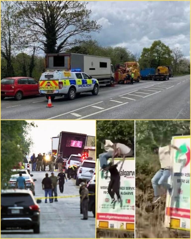 A group of suspected illegal migrants were reportedly seen running into the Essex countryside. They are believed to have hidden inside a lorry travelling from Spain before leaving the vehicle in Britain.  But how did they make it through the journey without being detected? The sighting has reignited concern over border checks, freight security and organised smuggling routes. Local residents were left stunned as the group disappeared into nearby fields. Police and immigration officers now face urgent questions about where they went next. Was this an isolated breach — or part of a much wider operation? The incident has once again placed Britain’s border controls under intense scrutiny. 