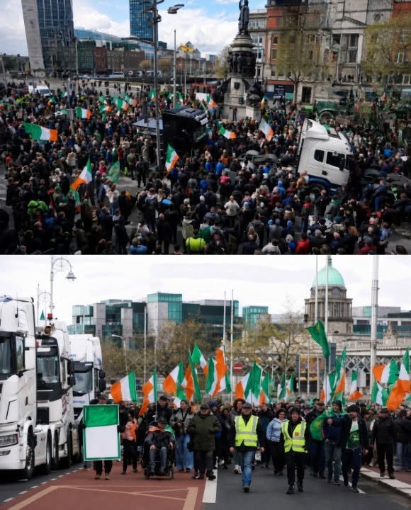 Did 200,000 People March on Ireland’s Parliament? Separating Verified Facts from Viral Claims Amid a Heated National Debate