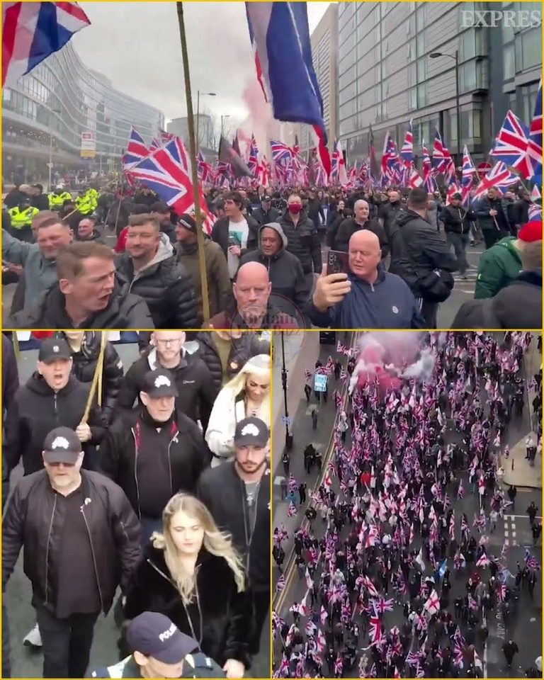 MANCHESTER ERUPTS INTO CHAOS Tensions exploded on the streets of Manchester as a major anti-migration demonstration descended into dramatic clashes between rival groups. Shocking scenes unfolded as protesters and counter-protesters confronted each other face-to-face, with police forced to intervene as unrest spread through the city centre.The confrontation has reignited fierce debate over immigration, public safety and the growing divisions gripping Britain. Now community leaders are issuing urgent warnings as concerns mount over what could happen next. Is this an isolated incident or a sign of a much deeper crisis brewing across the country?