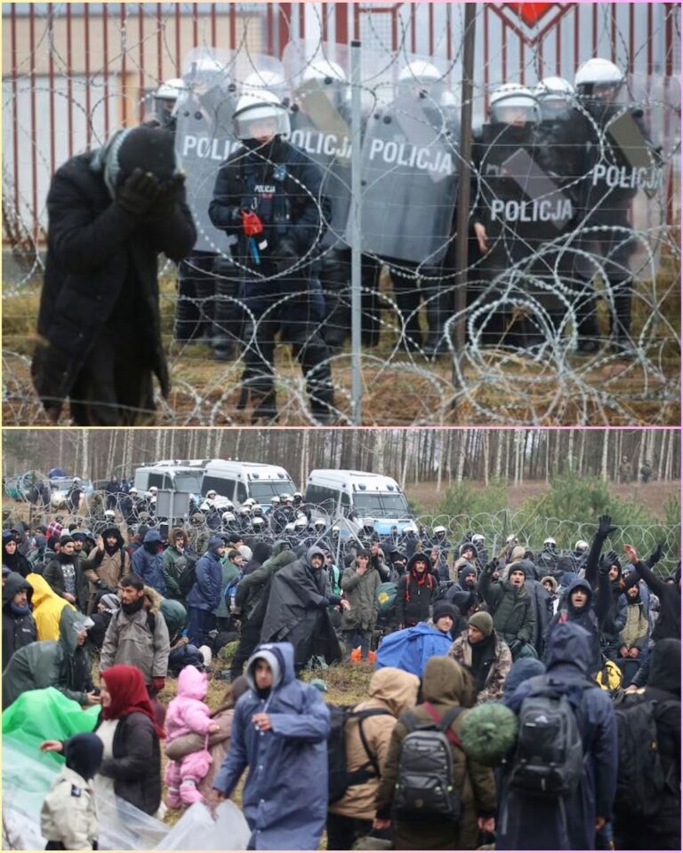 “MASS BORDER CLASH!” Poland Blocks Massive Wave Of Muslim Migrants In Heated Frontier Showdown! Polish authorities blocked a massive group of Muslim migrants who tried to push through the national border without permission. This high-tension standoff has sparked intense debates online regarding regional security policies and border control actions