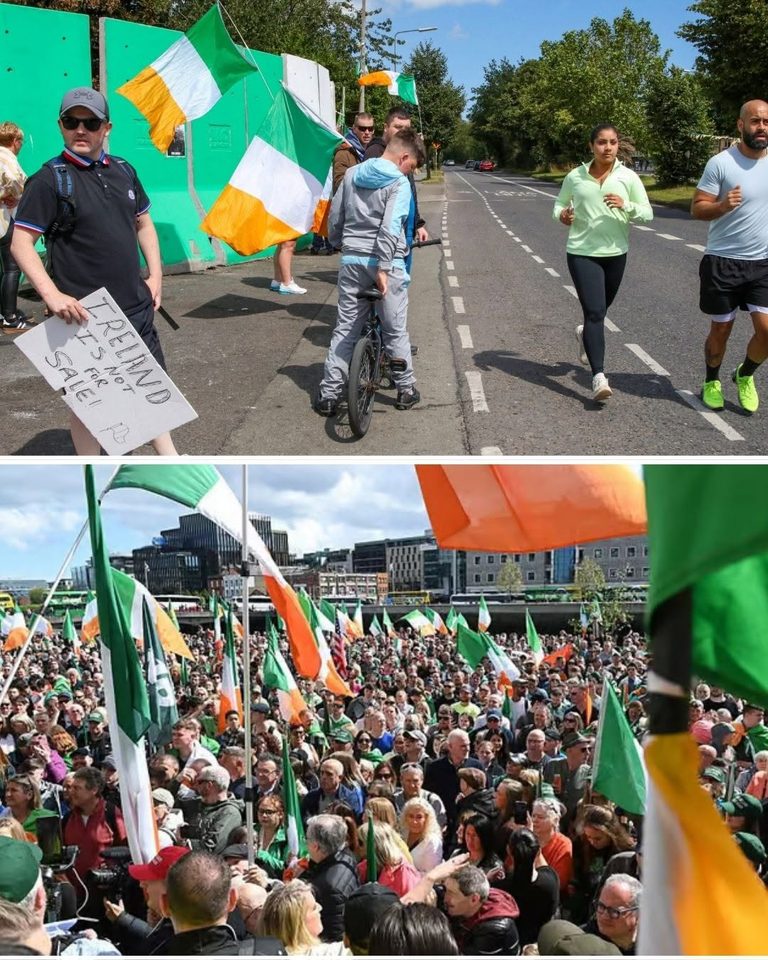 IRELAND ON THE EDGE: THE 2% REVOLUTION BEGINS! Is this the end of the Irish government? Ireland has entered DAY 5 of a total nationwide shutdown, and the stakes have just gone nuclear! With 200,000 people marching on Parliament and the military on standby, the nation is holding its breath. From truckers blocking highways to fishermen ready to strangle every port, the working class has issued a final ultimatum: “Get our country back!” While legacy media calls them “thugs,” the viral footage shows a different story of a nation in pain. But here is the real bombshell: The secret math behind the “2% threshold” that could force the government to dissolve TODAY…