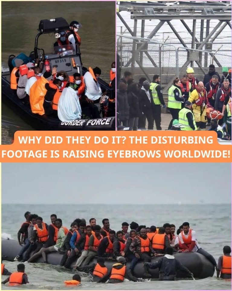 BRITISH VIGILANTES GO TOO FAR: MASKED ATTACK ON MIGRANT DINGHIES SHOCKS THE WORLD!