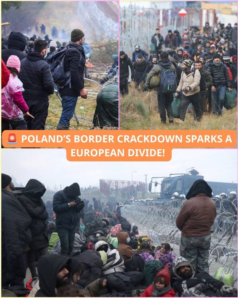  **POLAND’S BORDER CRACKDOWN IS DIVIDING EUROPE**