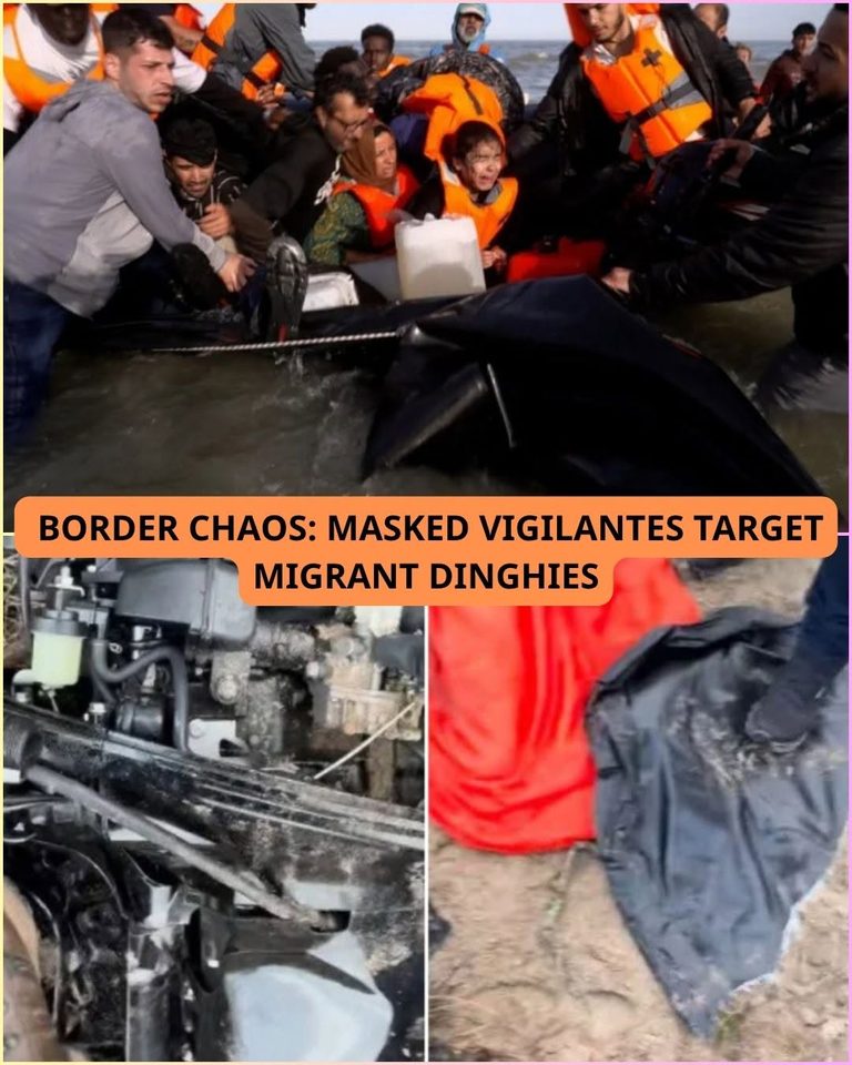 BRITISH VIGILANTES GO TOO FAR: MASKED ATTACK ON MIGRANT DINGHIES SHOCKS THE WORLD!