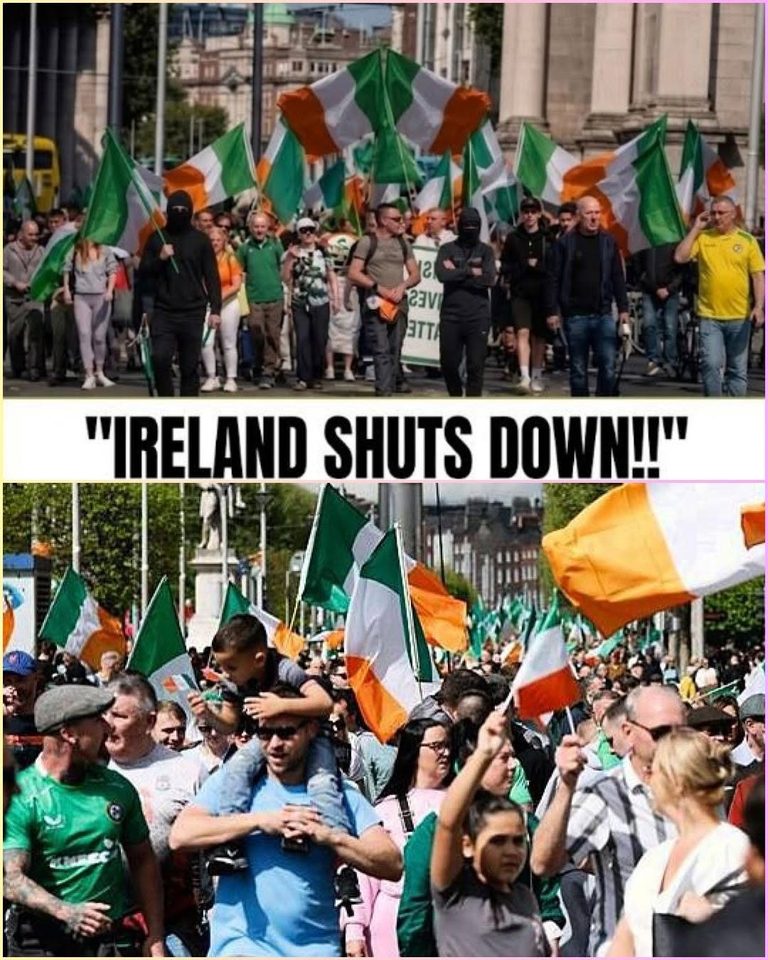 IRELAND ON THE EDGE: THE 2% REVOLUTION BEGINS! Is this the end of the Irish government? Ireland has entered DAY 5 of a total nationwide shutdown, and the stakes have just gone nuclear!