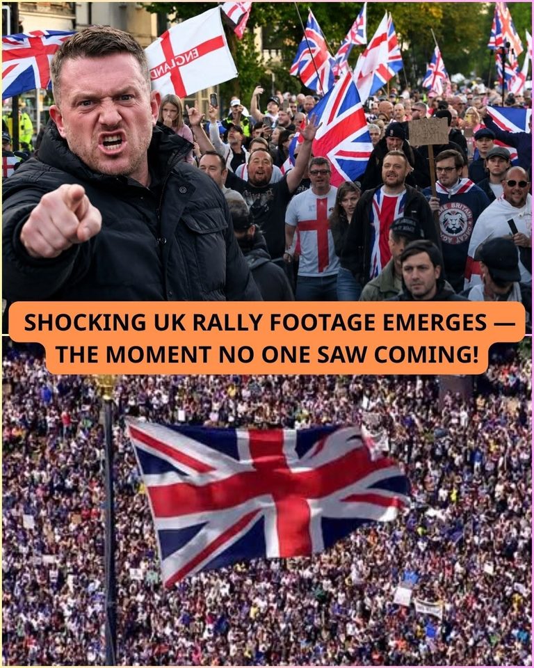 “THEY DIDN’T EXPECT THIS TO BE CAUGHT ON CAMERA!”  What Happened After the UK Rally Is Now Sparking a Fierce Political Storm