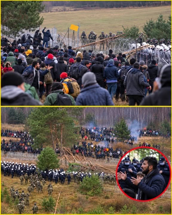 Musl!ms Tried To MASS MIGRANT Into Poland, Then Get REJECTED at The Border