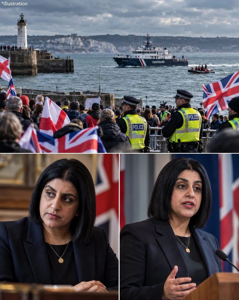 NATIONAL SECURITY ALERT: Cabinet Minister Shabana Mahmood Facing Fierce Resignation Demands As Escalating Channel Border Crisis Triggers Civil Unrest! In a high-stakes government emergency that has sent shockwaves across Westminster, Justice Secretary Shabana Mahmood has been thrown into the line of fire as Britain’s immigration strategy faces total operational collapse. As relentless small-boat border penetrations collide with violent, spreading protest tensions nationwide, parliamentary insiders confirm that top ministers are under severe pressure to take emergency action—leaving the public demanding to know whether state border controls have completely failed.