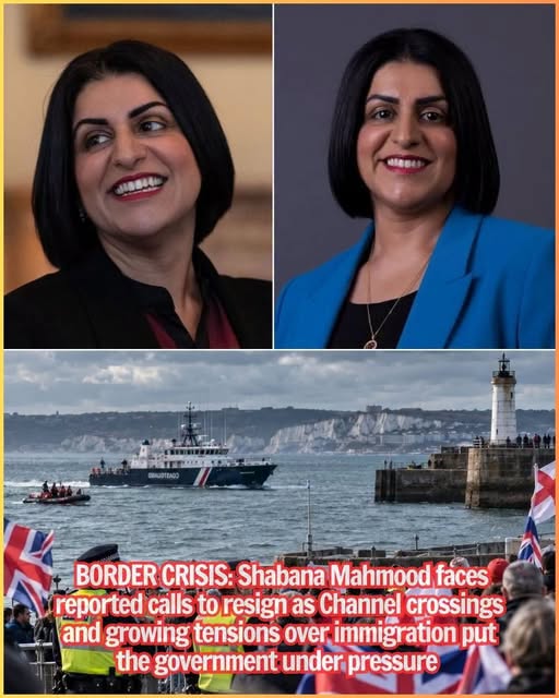 BORDER CRISIS: Shabana Mahmood faces reported calls to resign as Channel crossings and growing tensions over immigration put the government under pressure👇