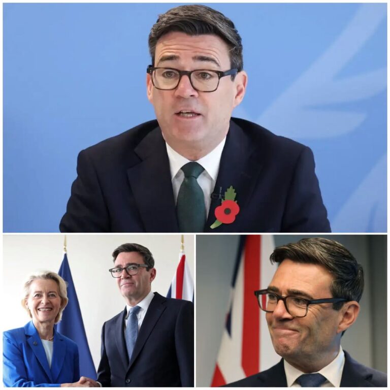 BREXIT DEBATE: Andy Burnham blames Brexit for Britain’s border challenges and raises the possibility of rejoining the EU, reigniting questions about the country’s future relationship with Europe.