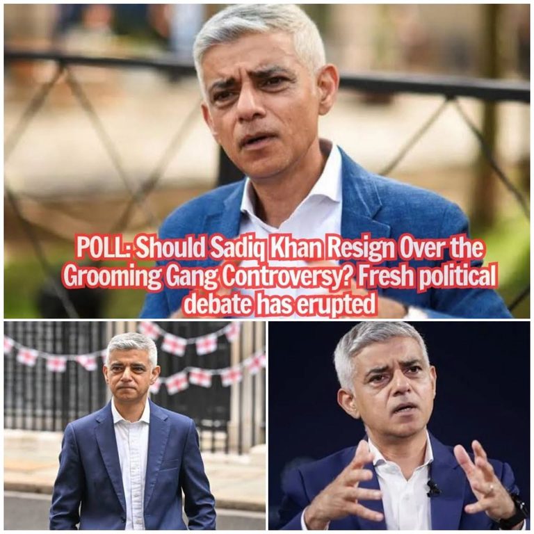 POLL: Should Sadiq Khan Resign Over the Grooming Gang Controversy? Fresh political debate has erupted after renewed scrutiny surrounding the grooming gang issue, with some critics calling for Sadiq Khan to step down while others reject those demands. What do you think?
