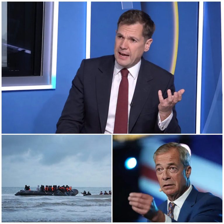 Farage pushes back after Jenrick says Royal Marines could use lethal force against Channel boats…